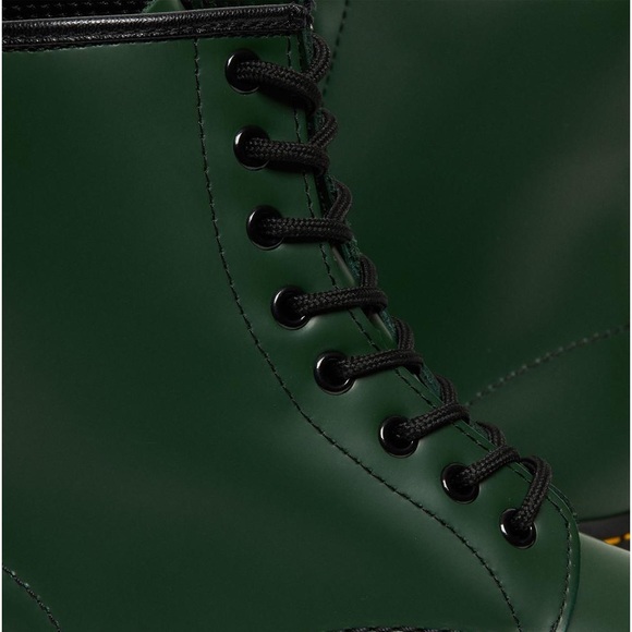 Dr. Martens 1460 8-Eye Smooth Leather 7 Green Lace-Up Ankle Mid-Calf Booties - Picture 12 of 12